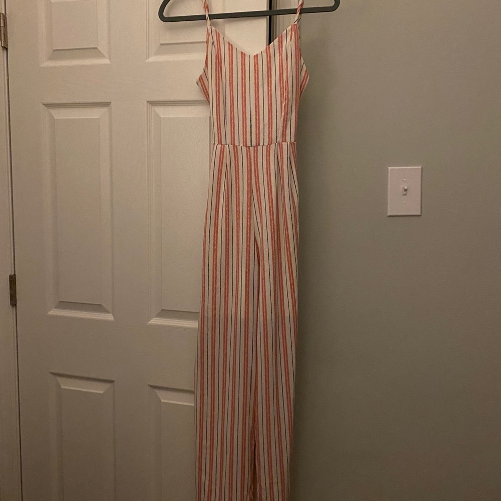 Striped Jumpsuit - never worn tag still on!